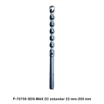 Broca Makita P-70736 SDS-MAX 2C estándar 22 mm