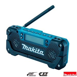 Radio de trabajo estéreo Makita MR052 a batería Litio 10,8V