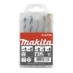 Estuche de brocas para madera y metal Makita D-20769 5 unid